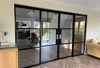 Internal Glazed Crittall Style Doors